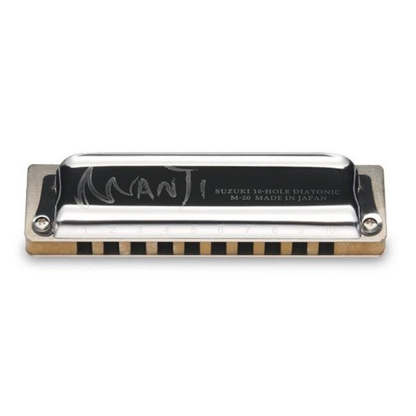 Suzuki Suzuki M-20-BB-U Manji 10-Hole Diatonic Harmonica - BB M-20-BB-U